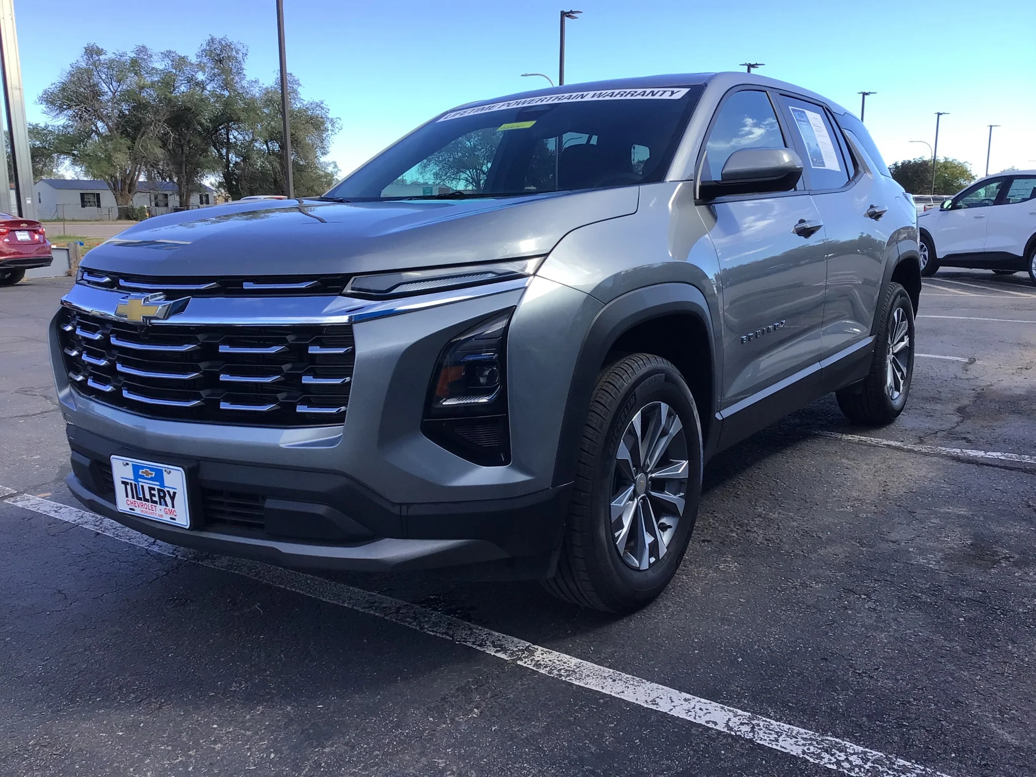 Used 2025 Sterling Gray Metallic Chevrolet LT image 3