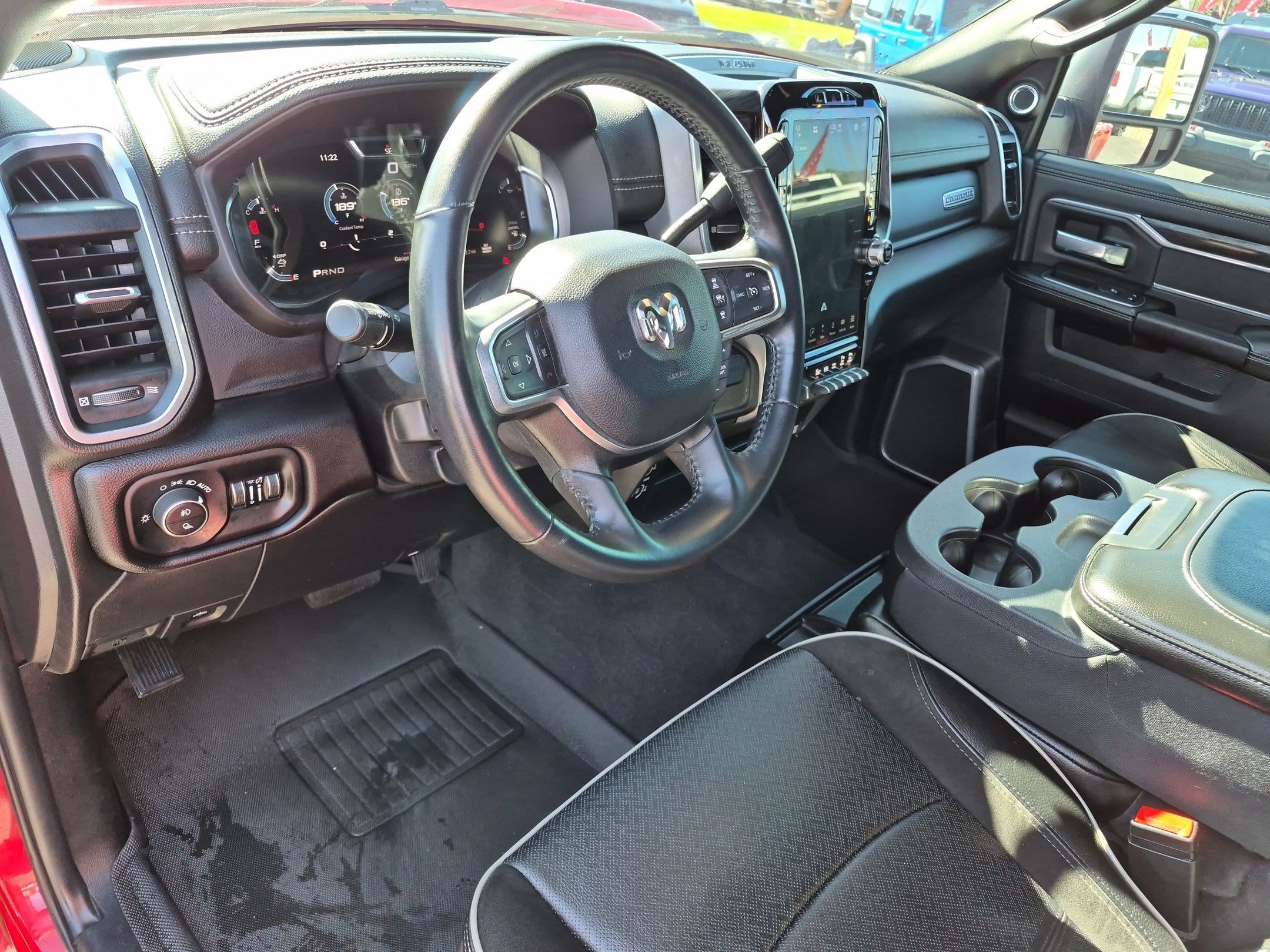 Certified Used 2024 Flame Red Clearcoat Ram Laramie image 15