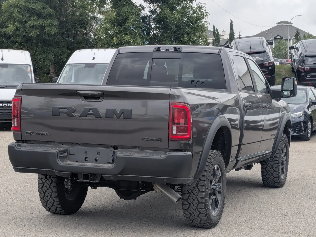 New 2026 Grey RAM Rebel - - 4x4 - 6.4L HEMI V8 - Rebel Level 1 Equip Grp - 5th Wheel/Gooseneck Prep & More! image 8