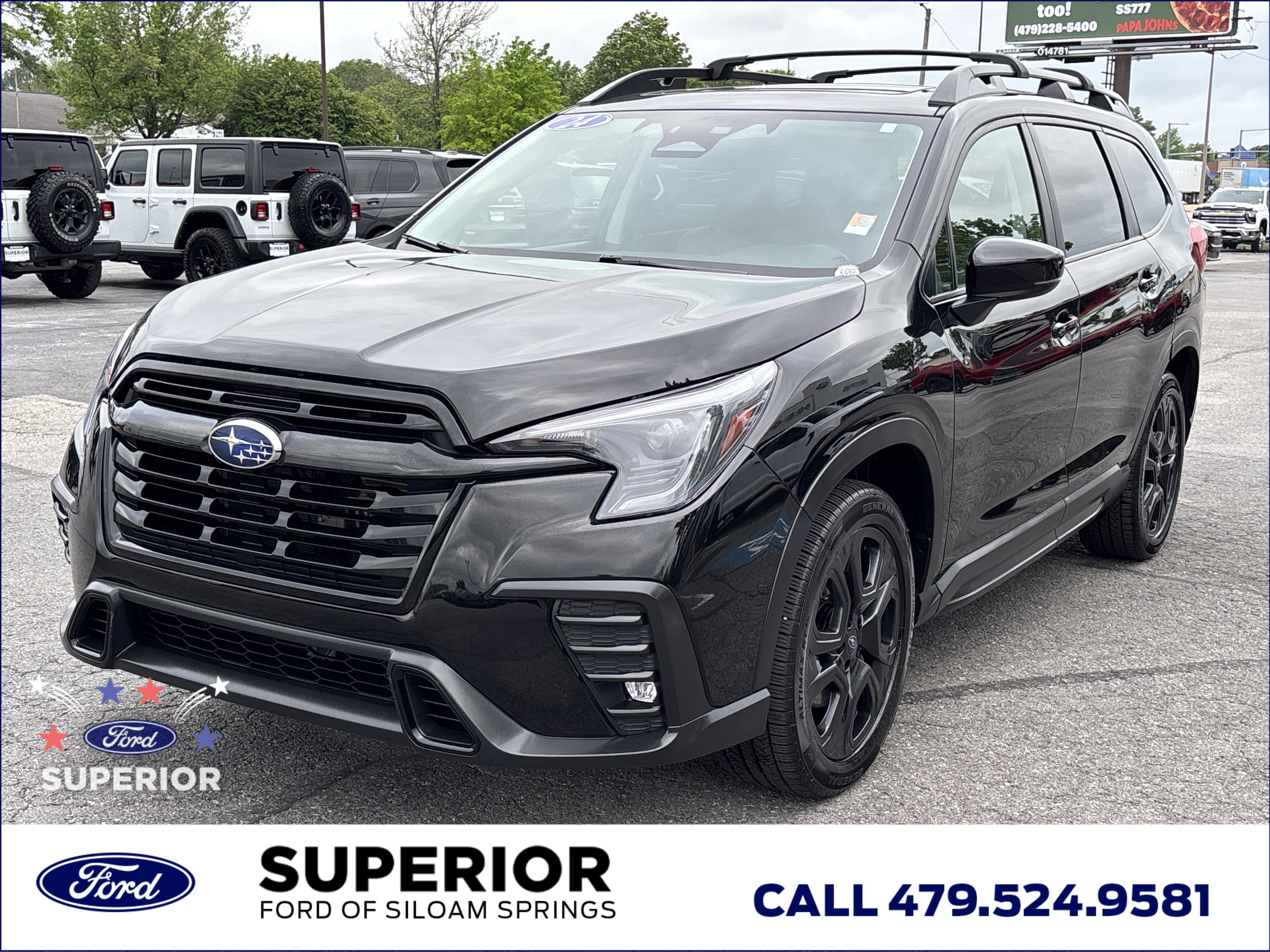 Used 2024 Crystal Black Silica Subaru Onyx Edition image 12