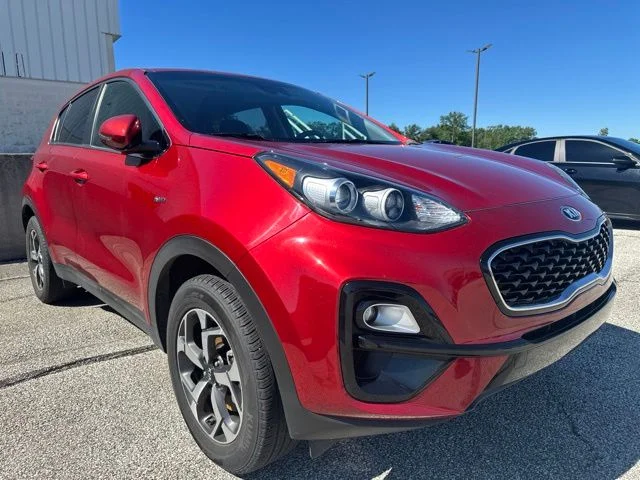 Used 2020 Red Kia LX image 10
