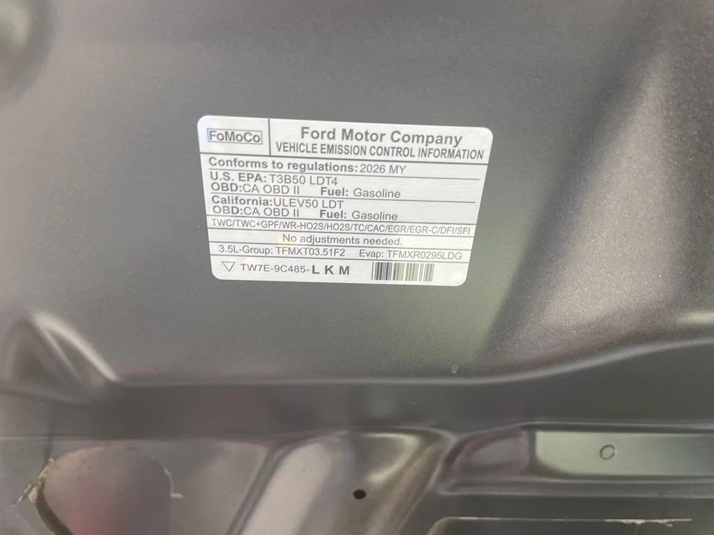 New 2026 Carbonized Gray Metallic Ford XLT image 34
