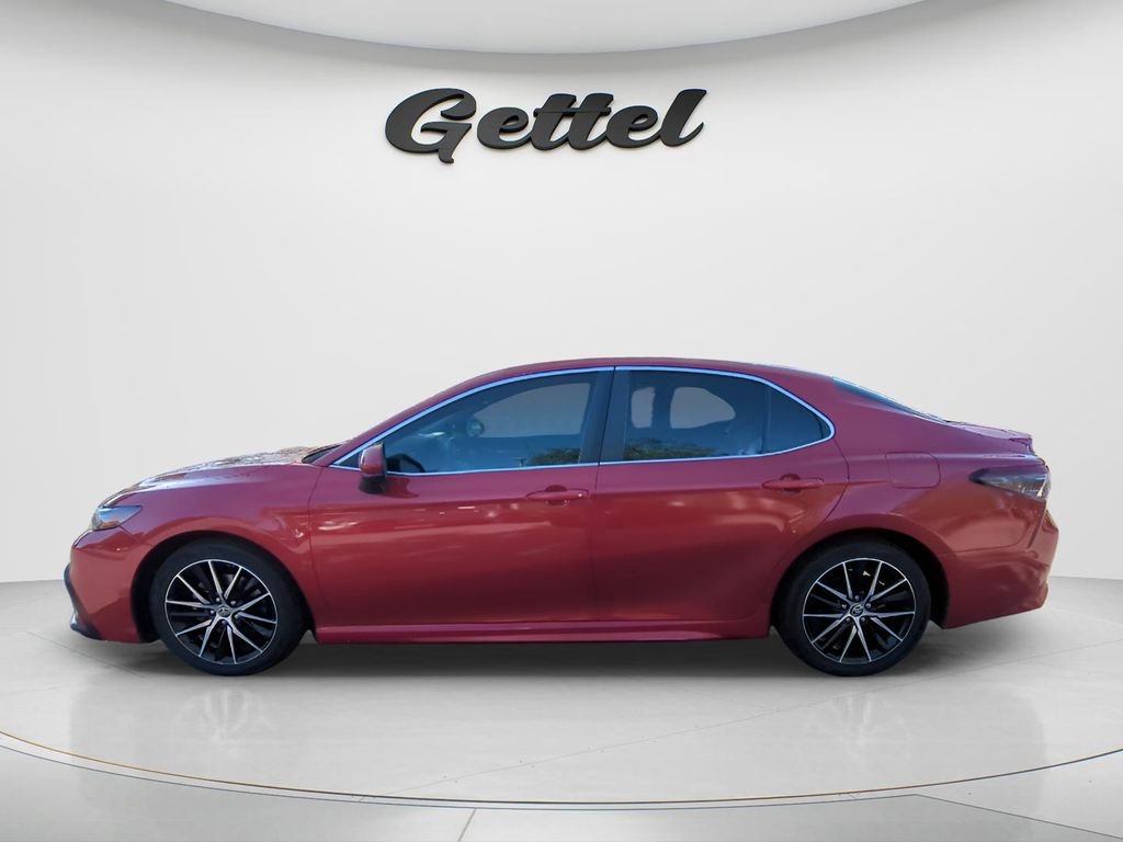 Used 2021 Red Toyota SE image 7