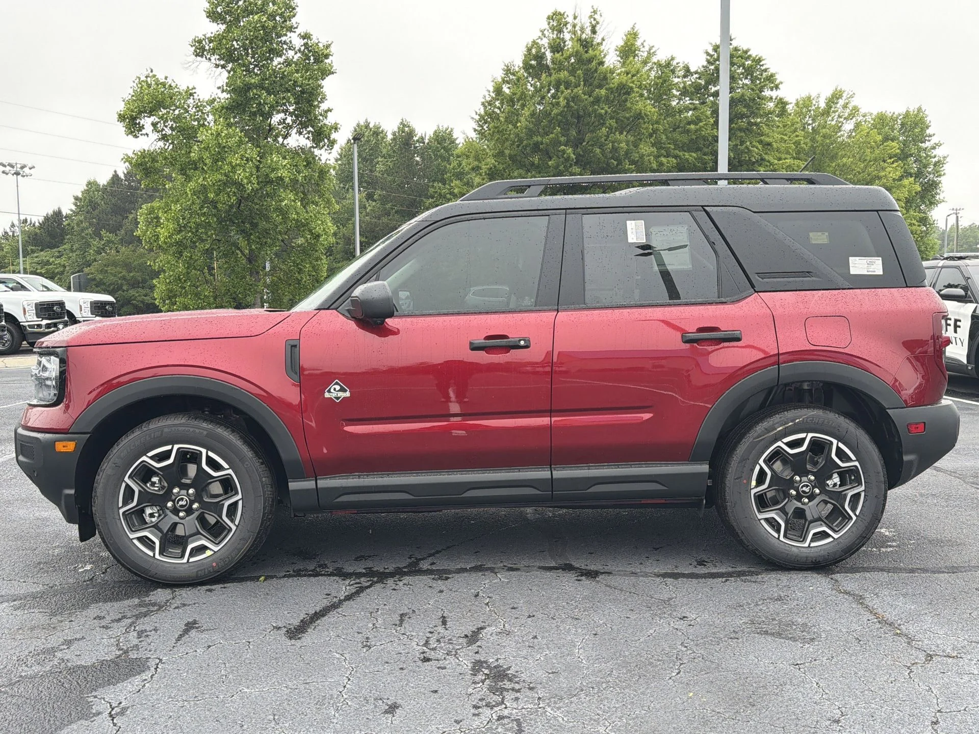 New 2026 Ruby Red Metallic Tinted Clearcoat Ford Outer Banks® image 25