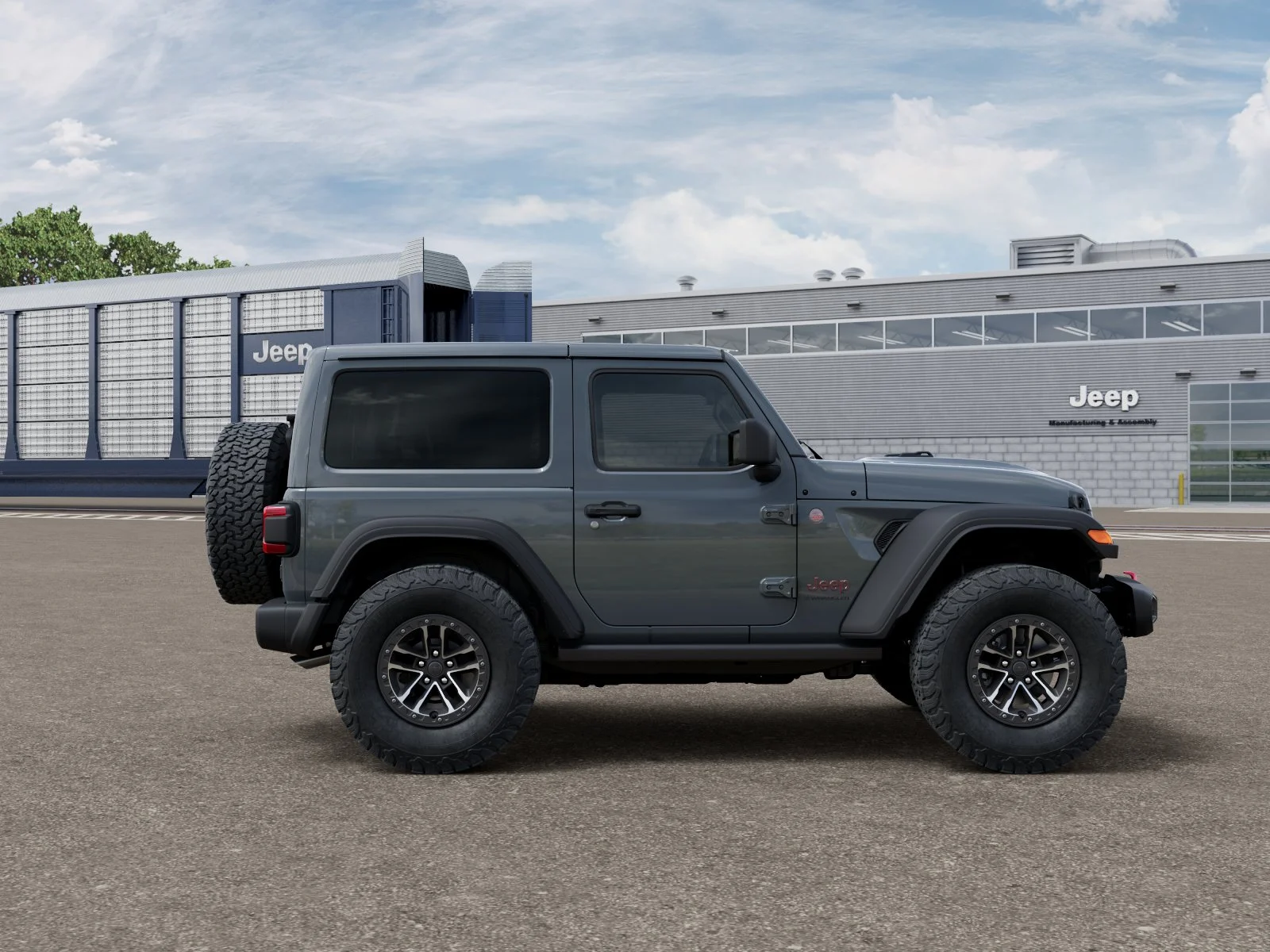 New 2026 Anvil Clear-Coat Exterior Paint Jeep Rubicon image 12
