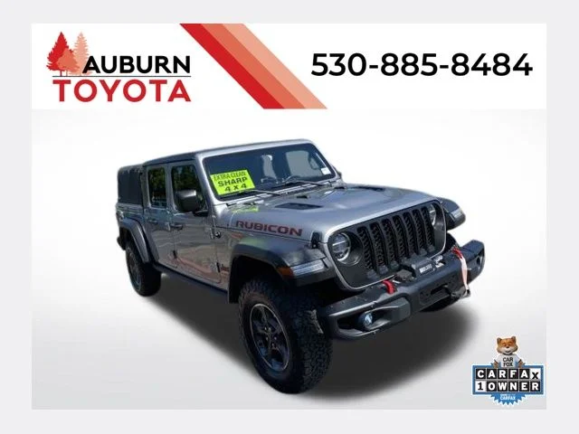 Used 2021 Silver Jeep Rubicon image 1