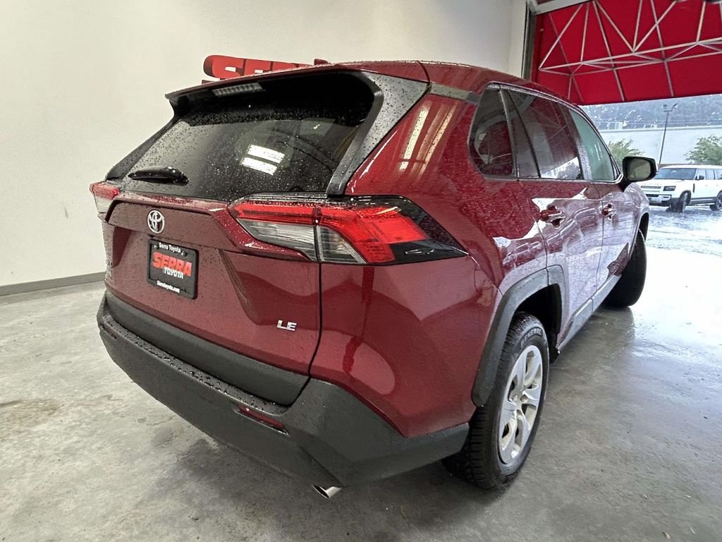 Certified Used 2024 Red Toyota LE image 3