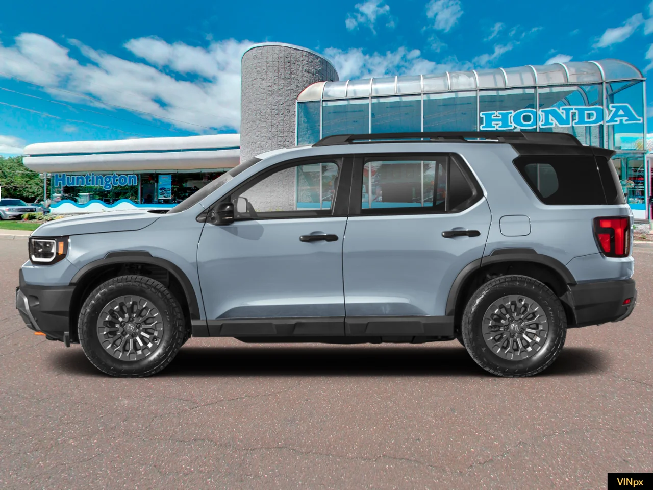 New 2026 Gray Honda AWD TrailSport image 3