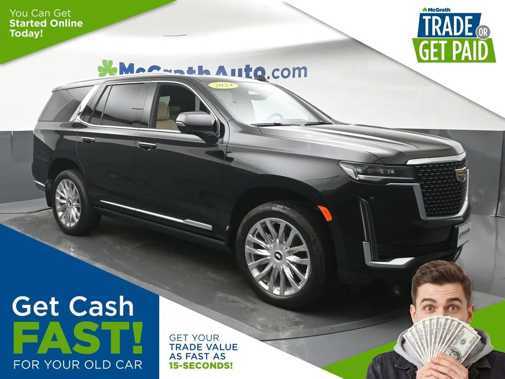 Certified Used 2024 Black Cadillac Premium Luxury image 1