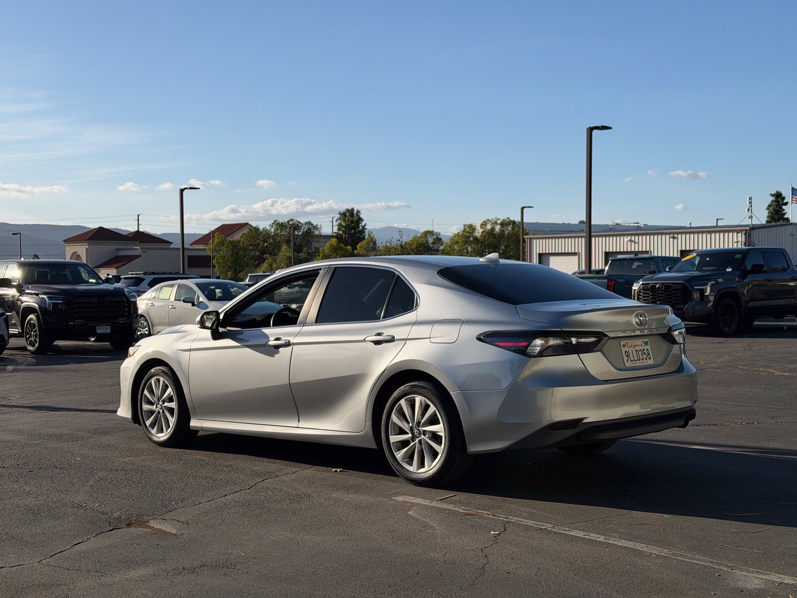 Certified Used 2024 Celestial Silver Metallic Toyota LE image 4