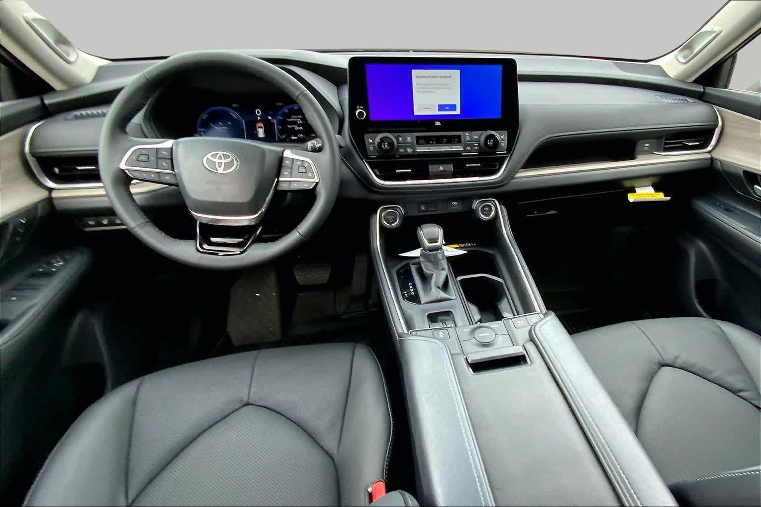 New 2026 Midnight Black Metallic Toyota Hybrid Limited image 5