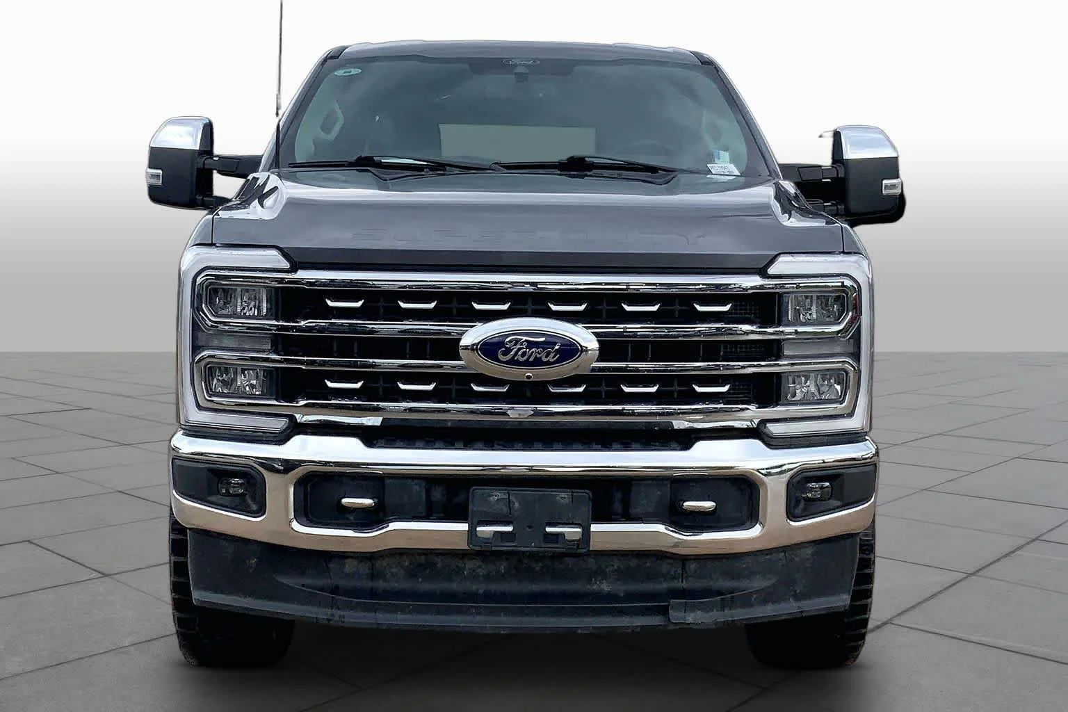 Used 2024 Carbonized Gray Metallic Ford LARIAT image 3