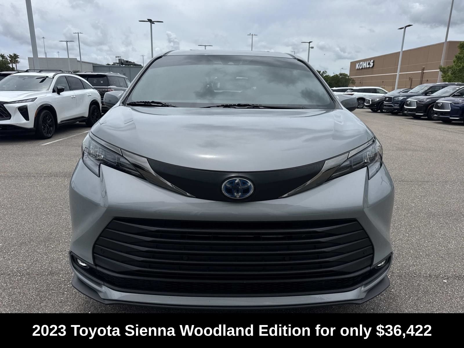 Used 2023 Gray Toyota Woodland Edition image 2