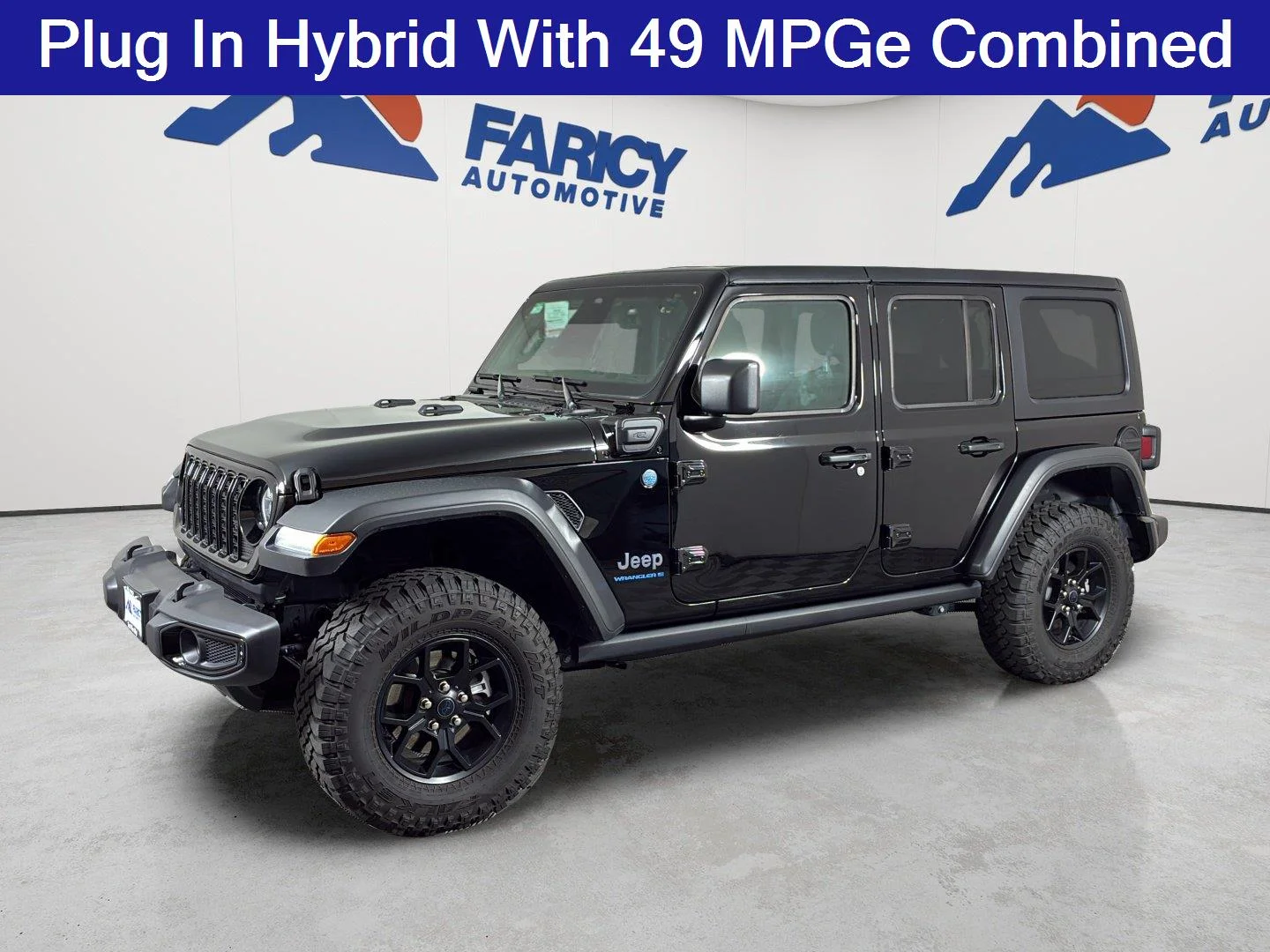 Used 2025 Black Clearcoat Jeep Willys image 1