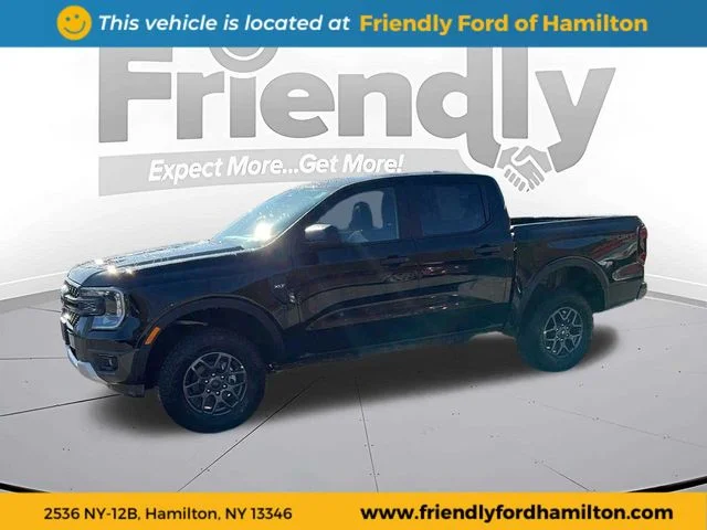 Used 2025 Shadow Black Ford XLT image 4