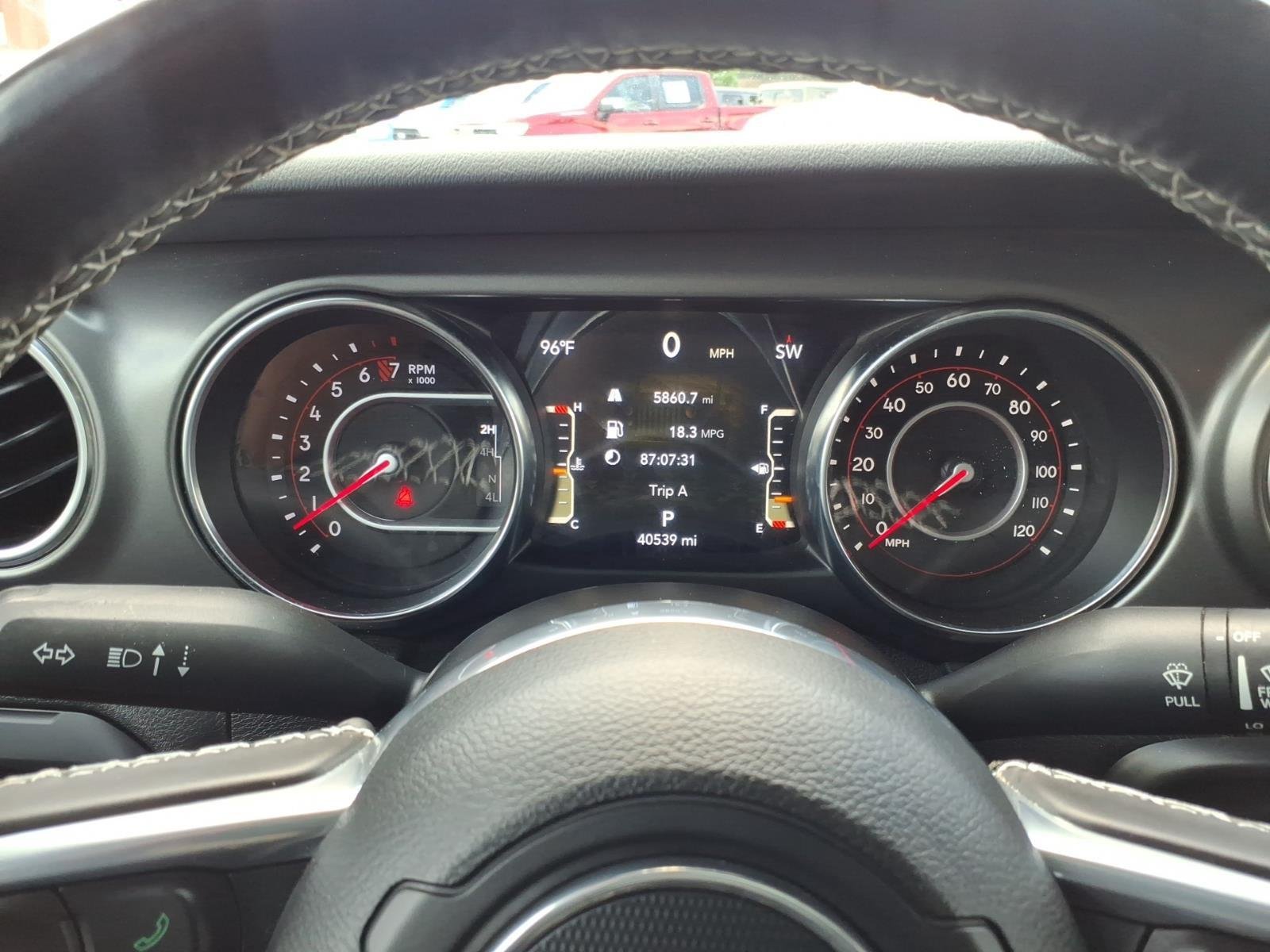 Used 2021 Black Clearcoat Jeep Rubicon image 24