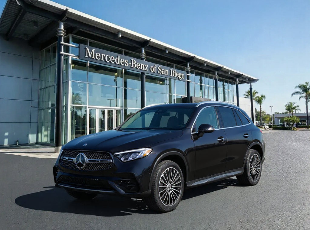 New 2026 Black Mercedes-Benz GLC 300 image 1