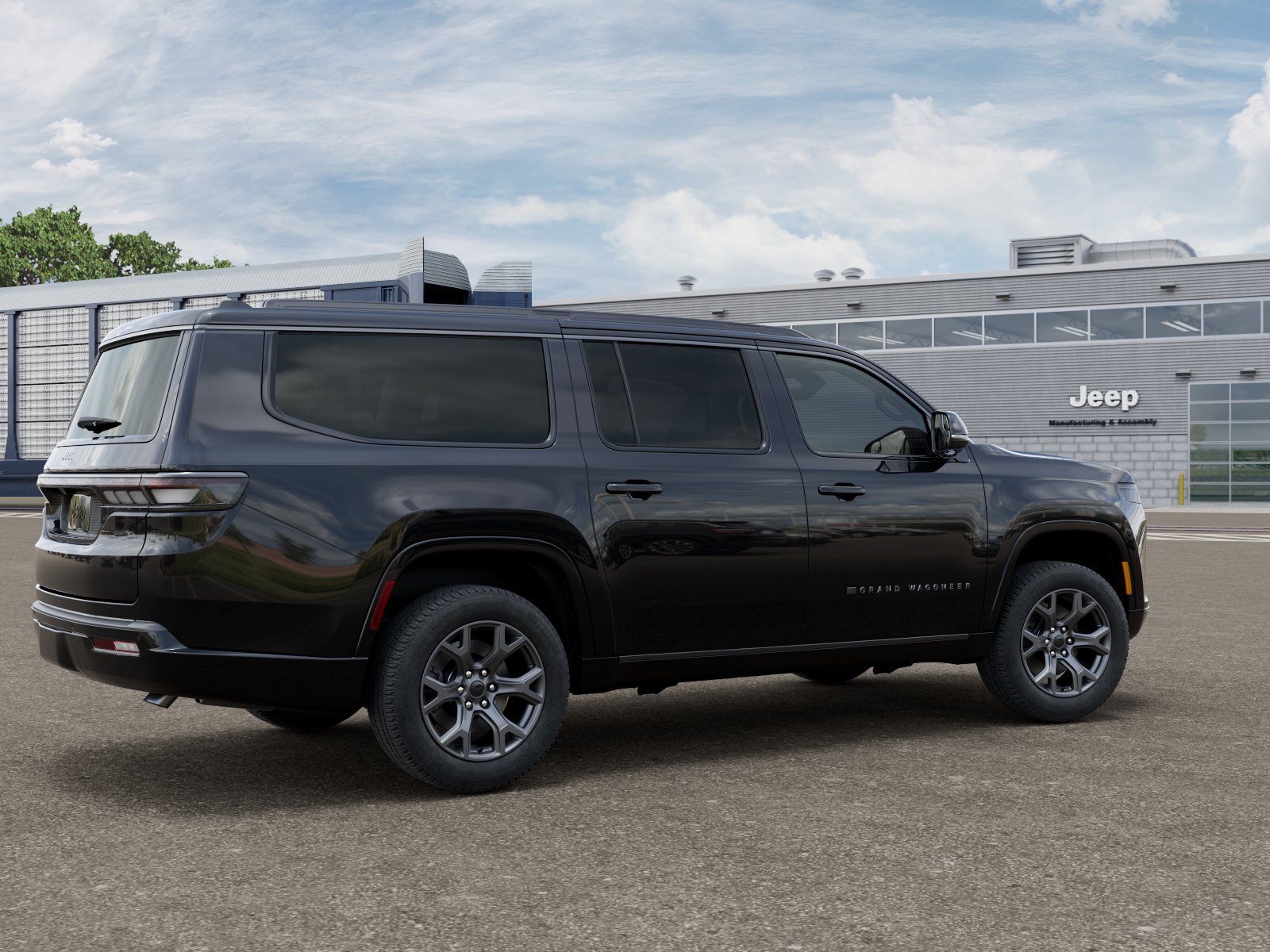 New 2026 High Gloss Black Exterior Paint Jeep Grand Wagoneer image 4