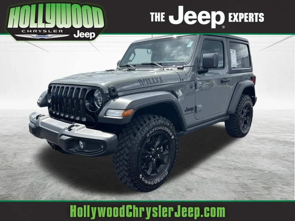 Used 2023 Gray Jeep Sport image 1