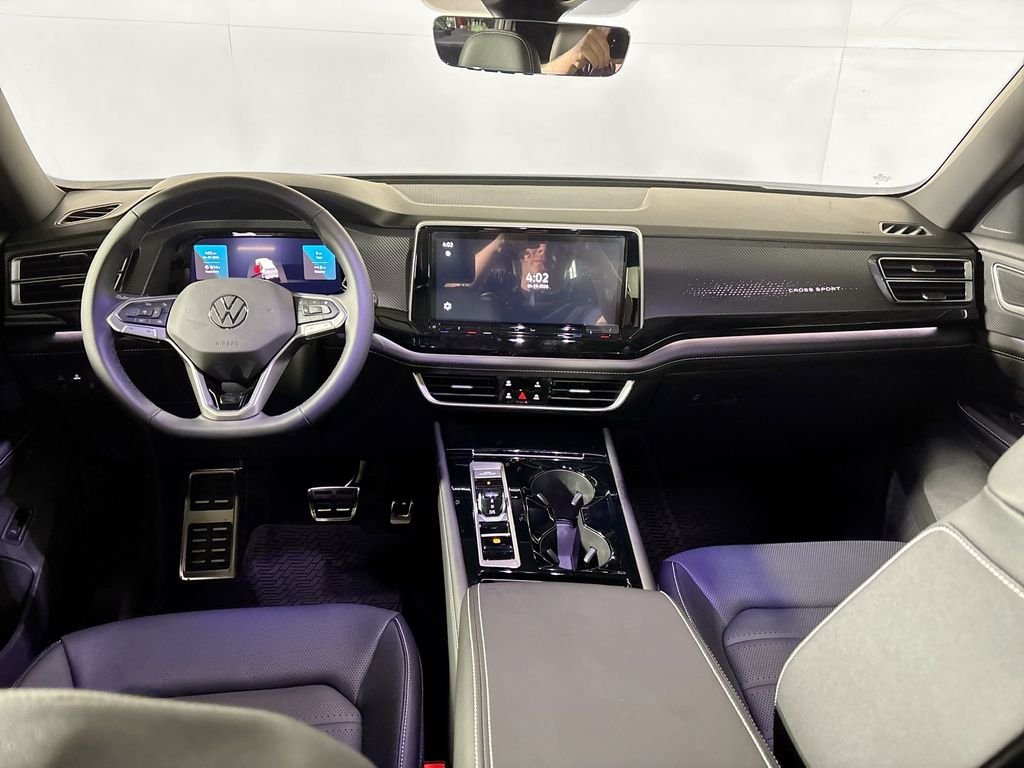 New 2026 Pure Gray Volkswagen 2.0T SEL R-Line Black image 12