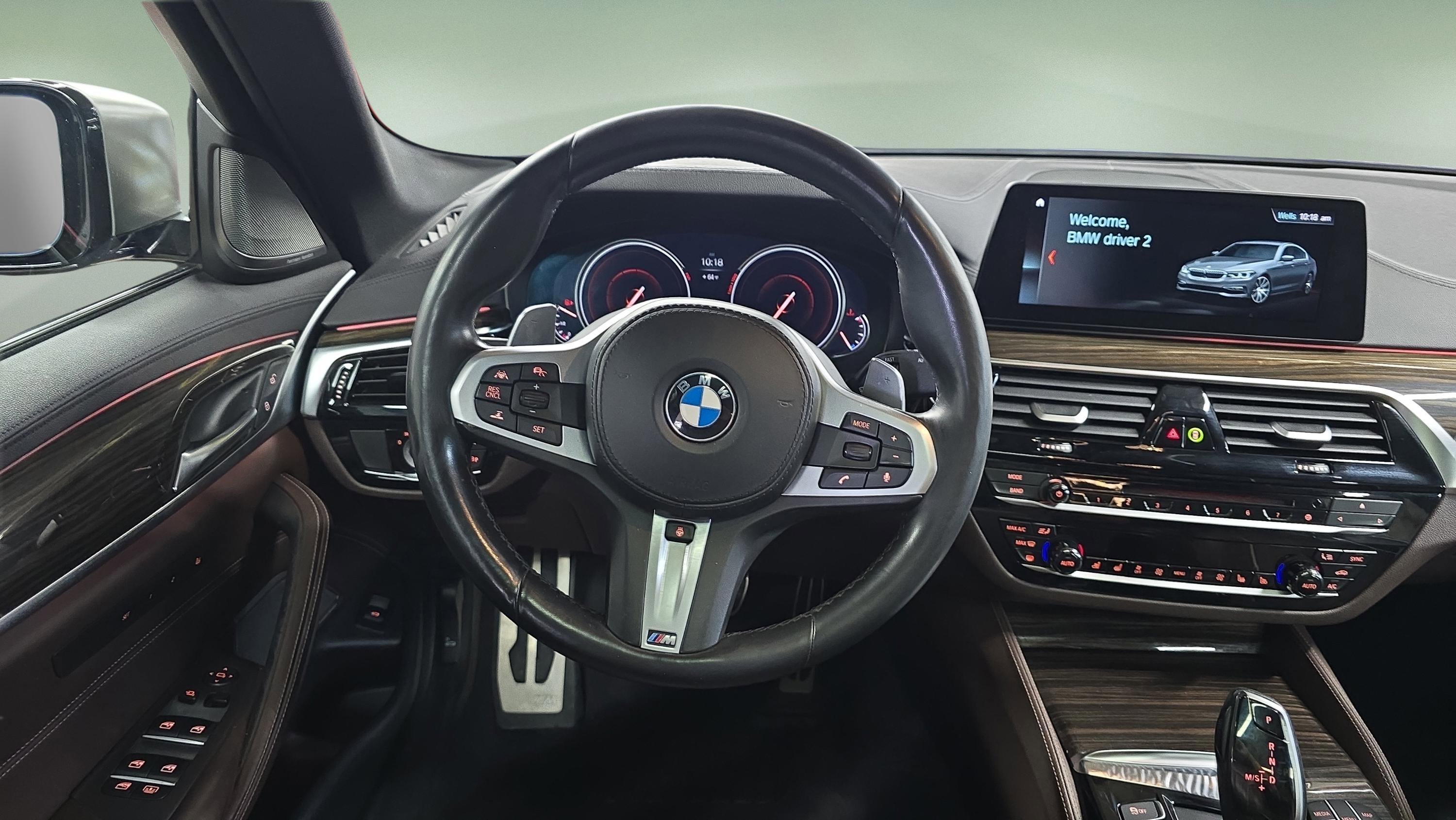 Used 2018 Blue BMW M550i xDrive image 13