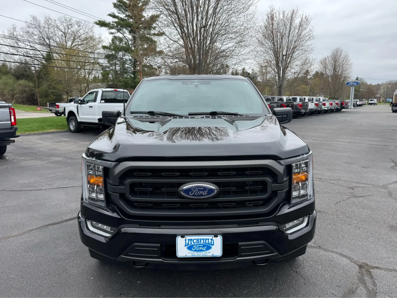 Certified Used 2023 Agate Black Ford XLT image 9