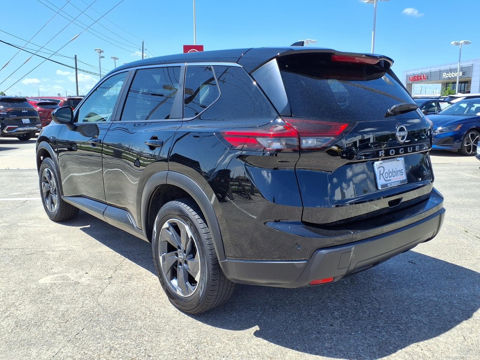 2024 Nissan Rogue SV Black at Robbins Nissan