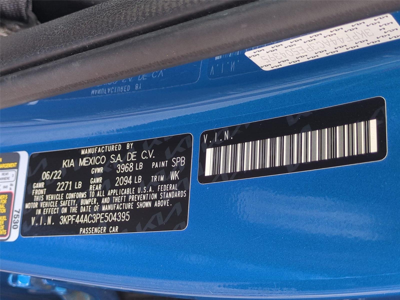 Used 2023 Sporty Blue Kia GT image 40