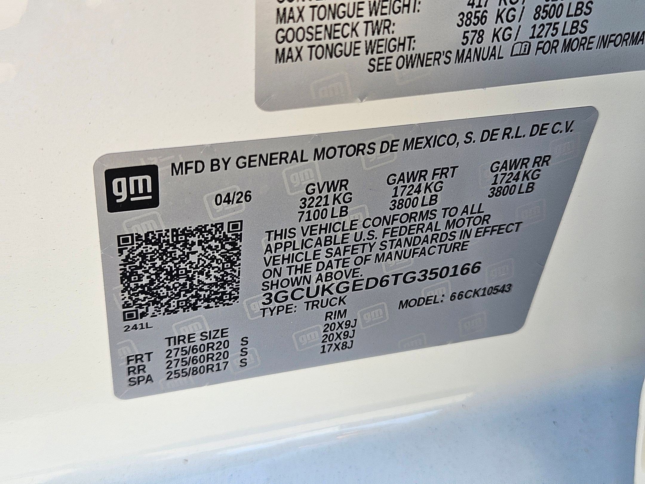 New 2026 Polar White Tricoat Chevrolet LTZ image 17
