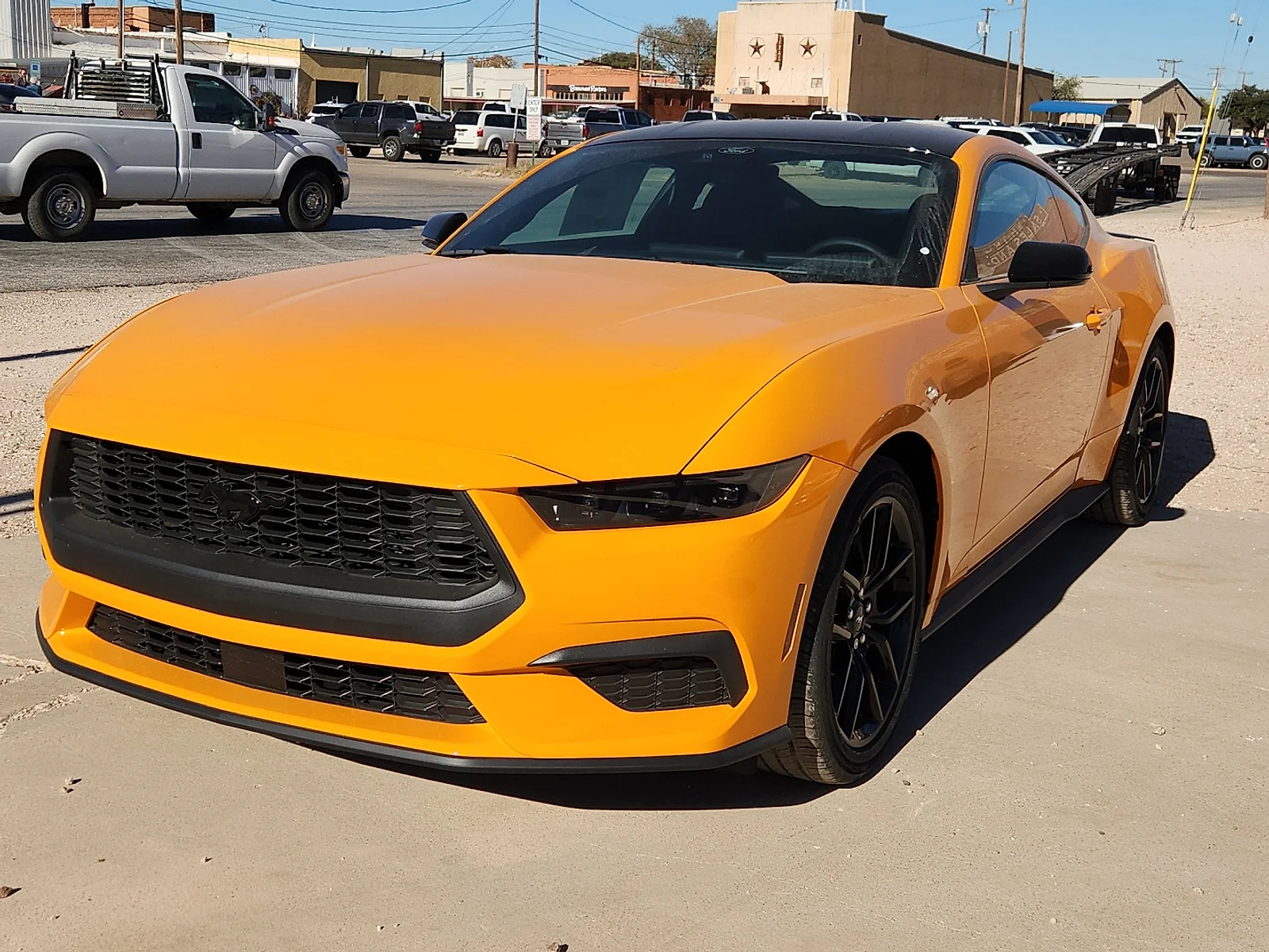 New 2026 Orange Fury Metallic Tri-coat Ford EcoBoost® Fastback image 3