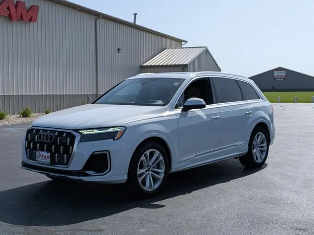Used 2025 White Audi 55 Prestige image 3