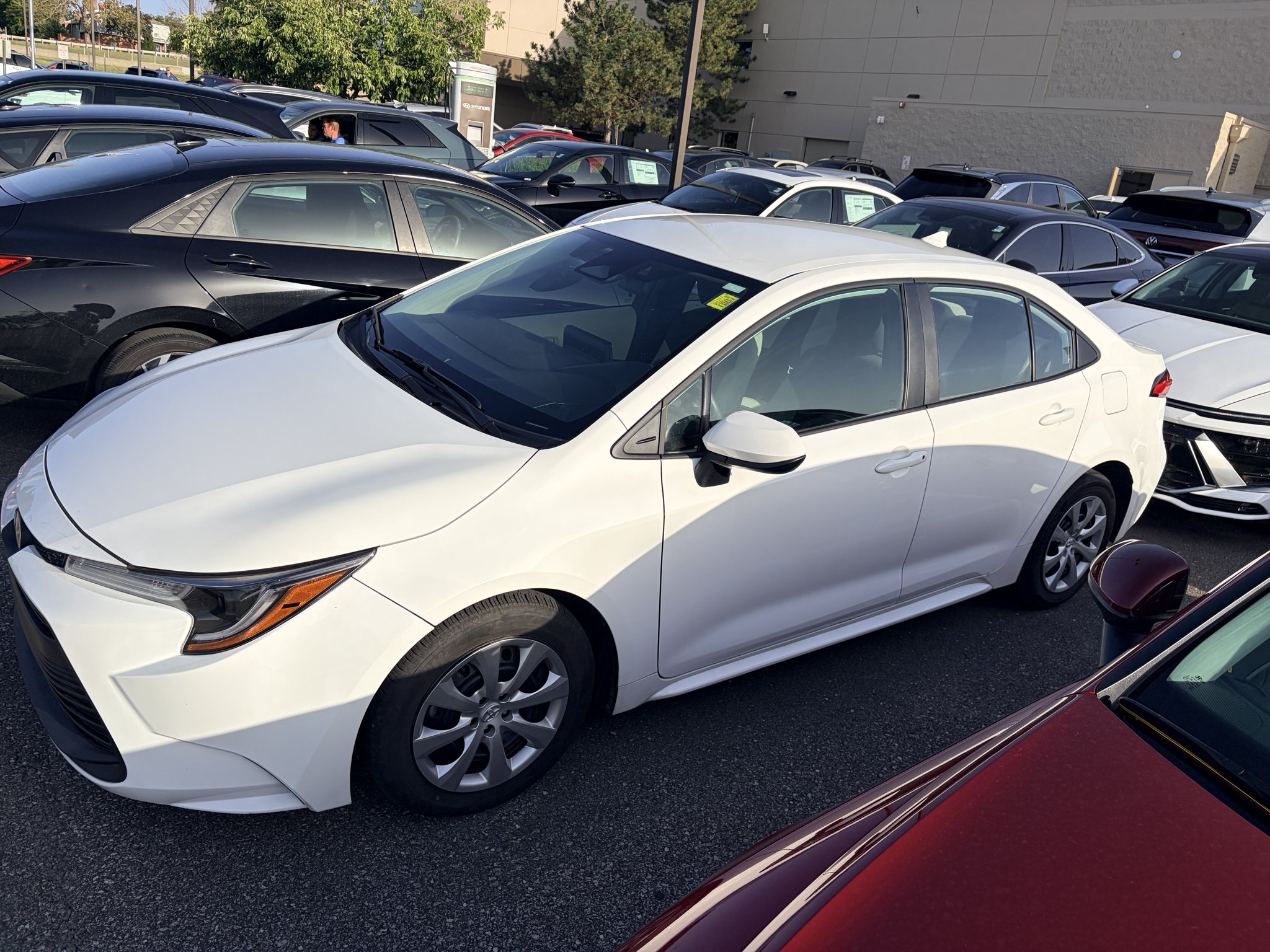 Used 2025 Ice Cap Toyota LE image 2
