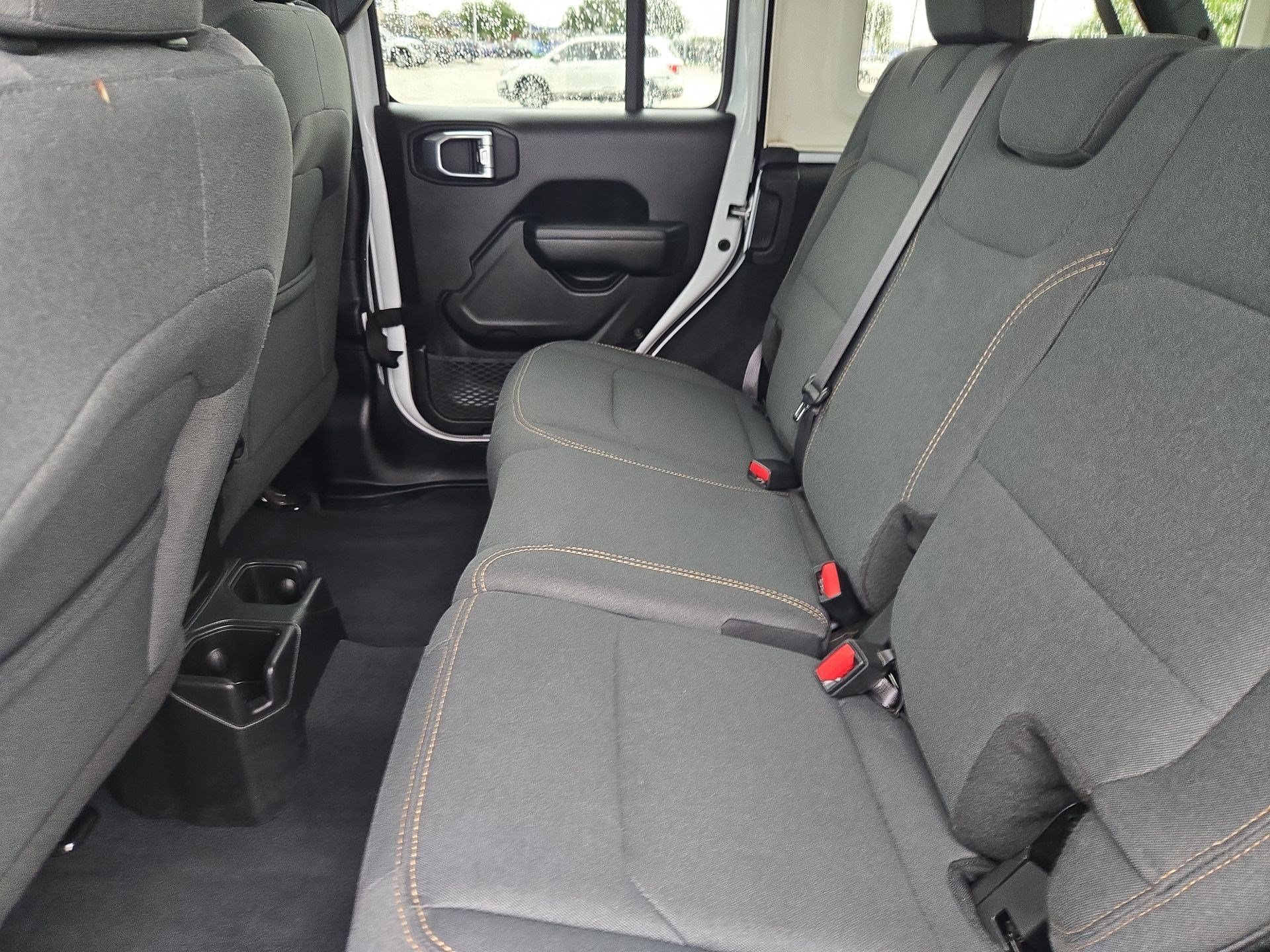 Used 2025 Bright White Clearcoat Jeep Sport S image 26