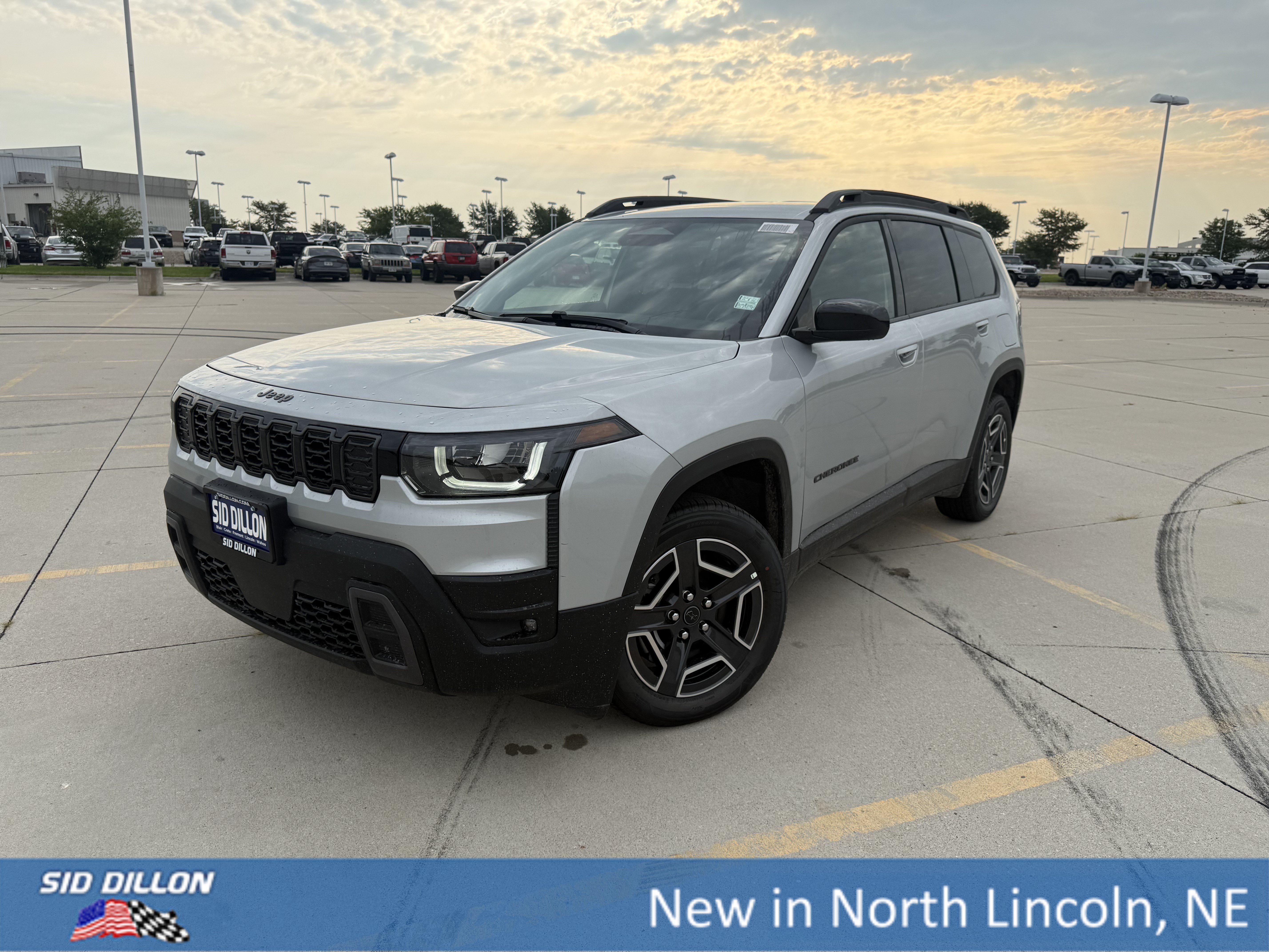 New 2026 Silver Zynith Clearcoat Jeep Laredo image 1