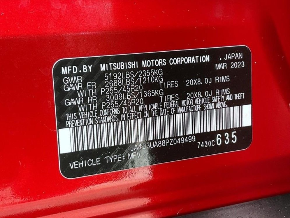 Used 2023 Red Mitsubishi SE image 26