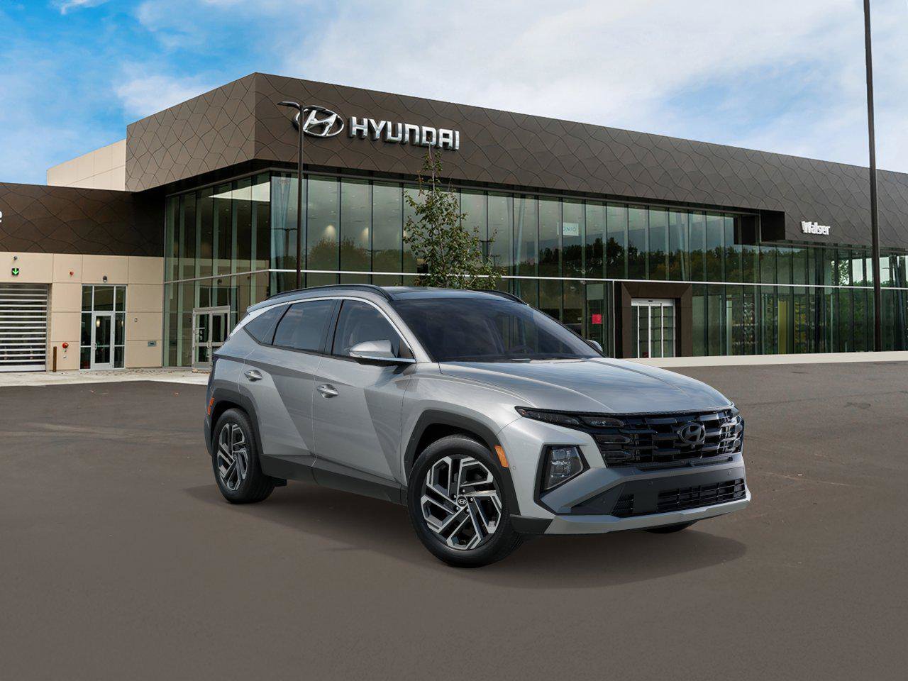 New 2026 Shimmering Silver Hyundai Limited AWD image 2