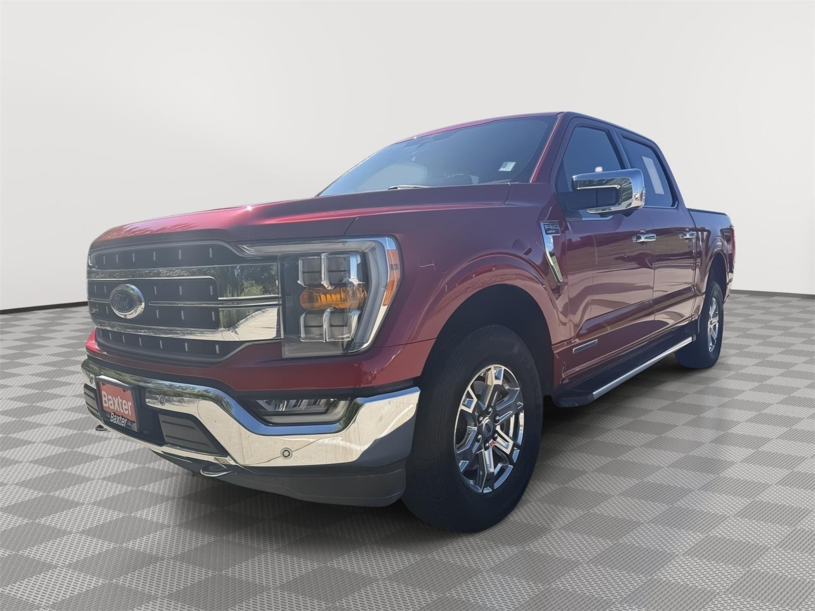 Certified Used 2023 Rapid Red Metallic Tinted Clearcoat Ford LARIAT image 3
