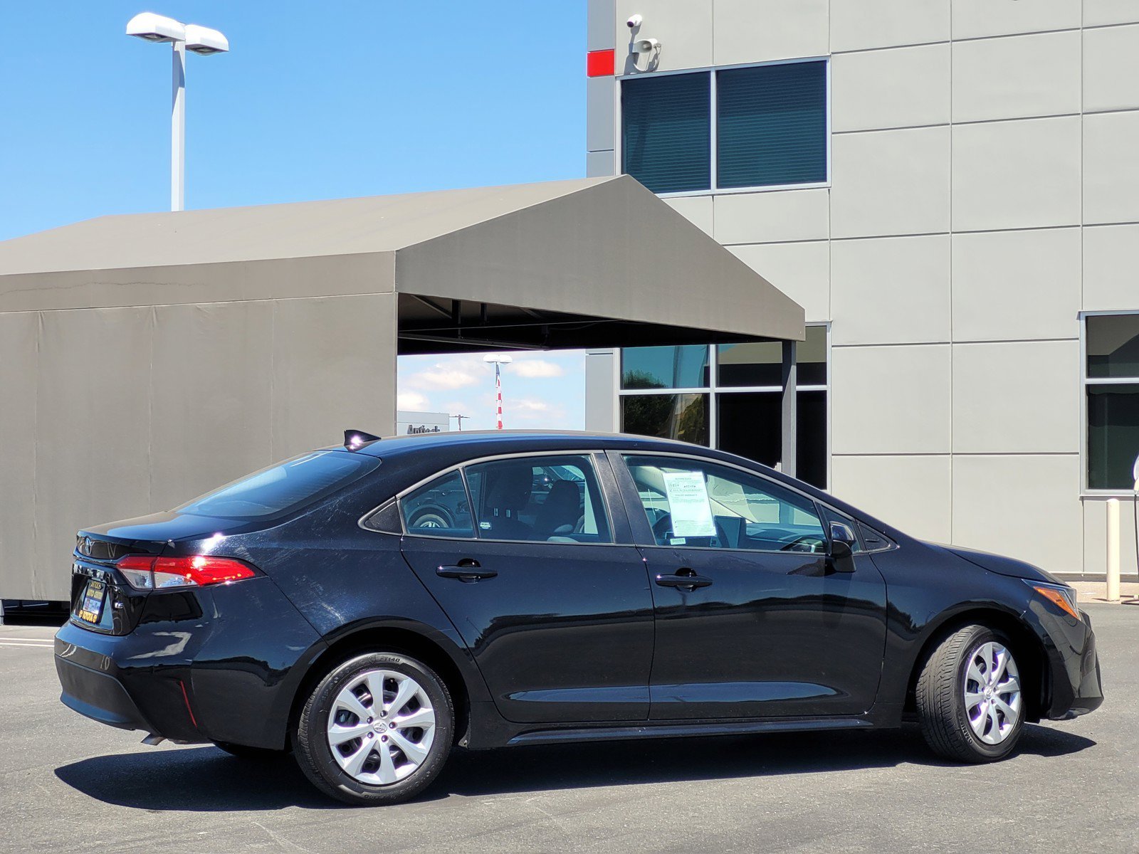 Used 2025 Black Toyota LE image 3