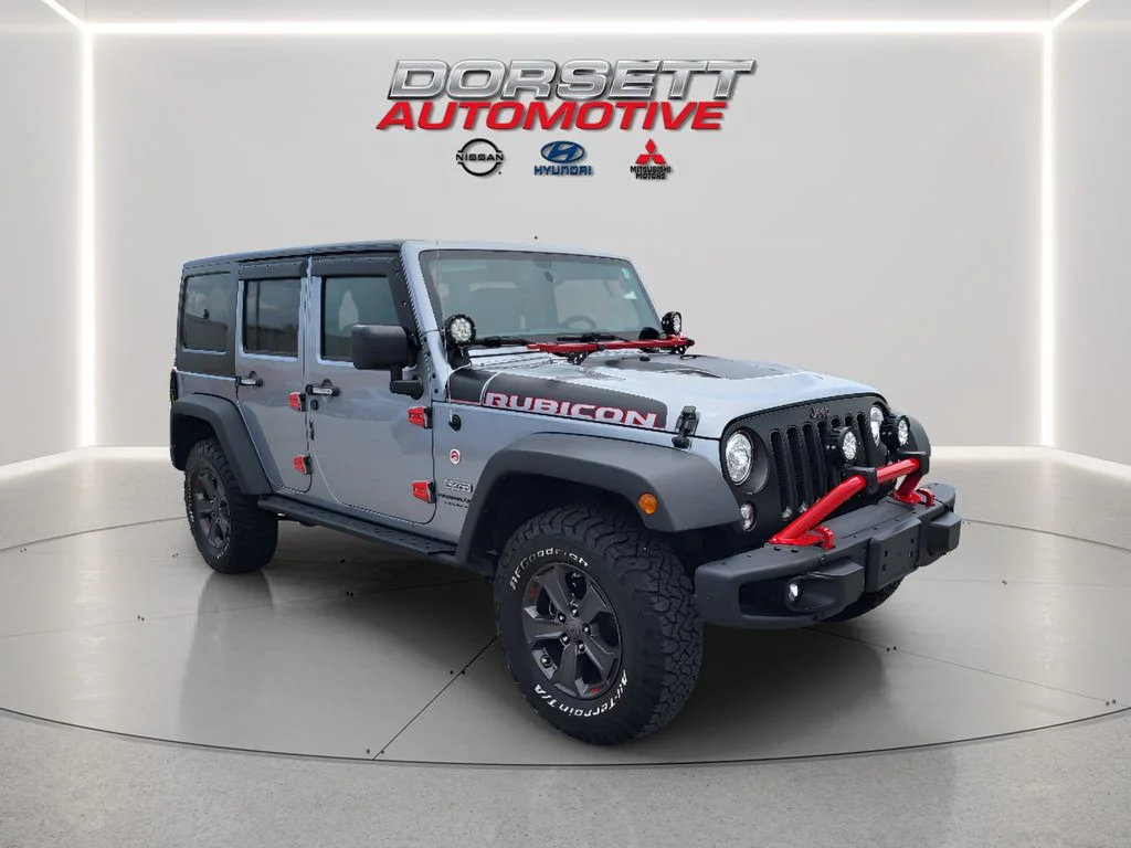 Used 2018 Billet Silver Metallic Clearcoat Jeep Rubicon Recon image 4