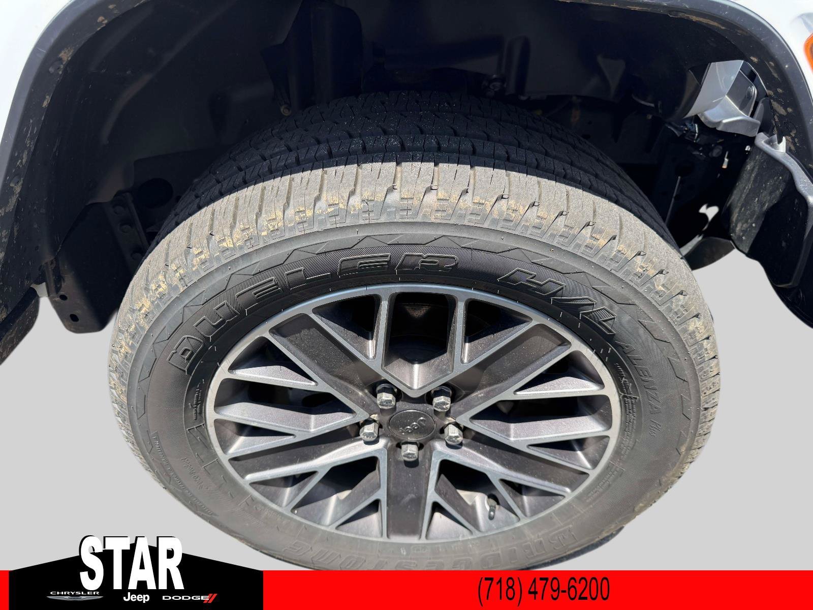 Used 2023 Bright White Clearcoat Jeep Sahara image 9