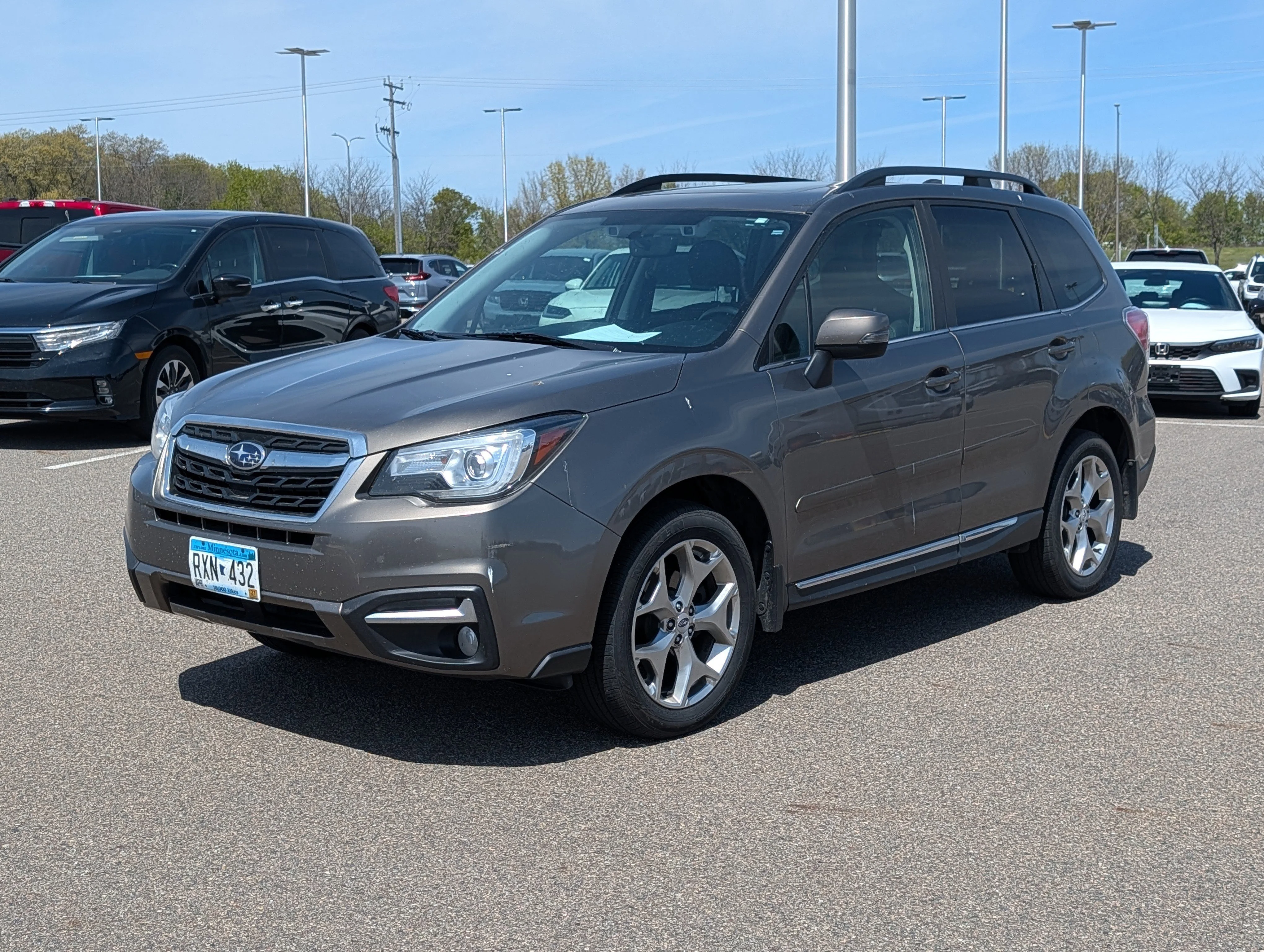 Used 2018 Subaru Forester Touring with VIN JF2SJAWC2JH557624 for sale in Waite Park, Minnesota