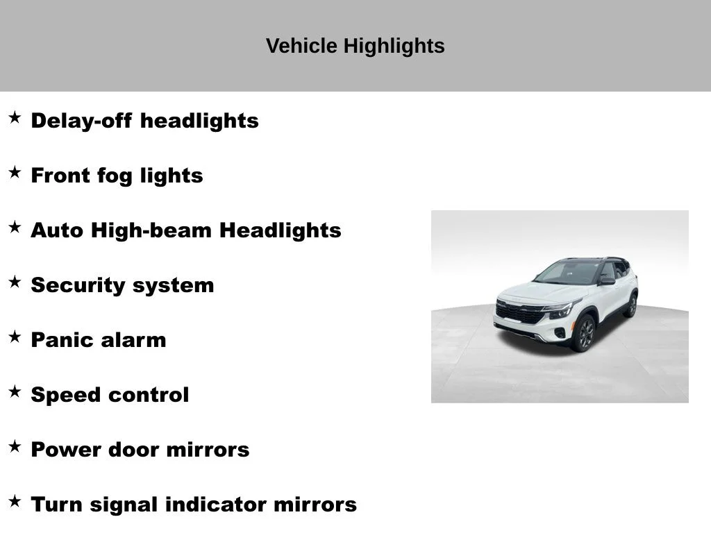 Certified Used 2024 White Kia S image 16