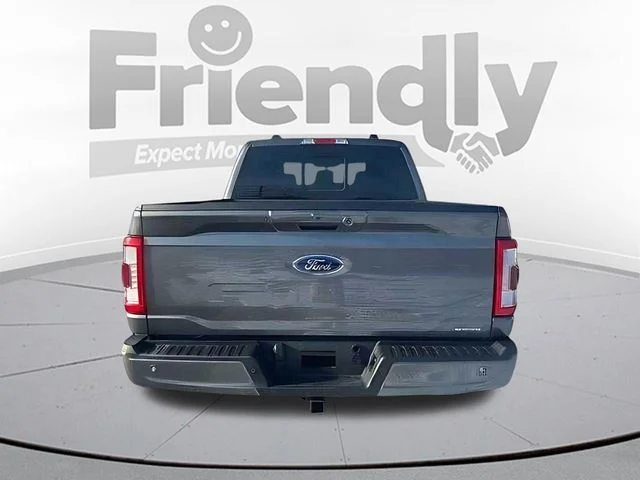Used 2023 Gray Metallic Ford Lariat image 49