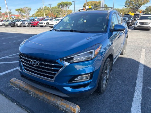 Used 2021 Blue Hyundai Limited image 1
