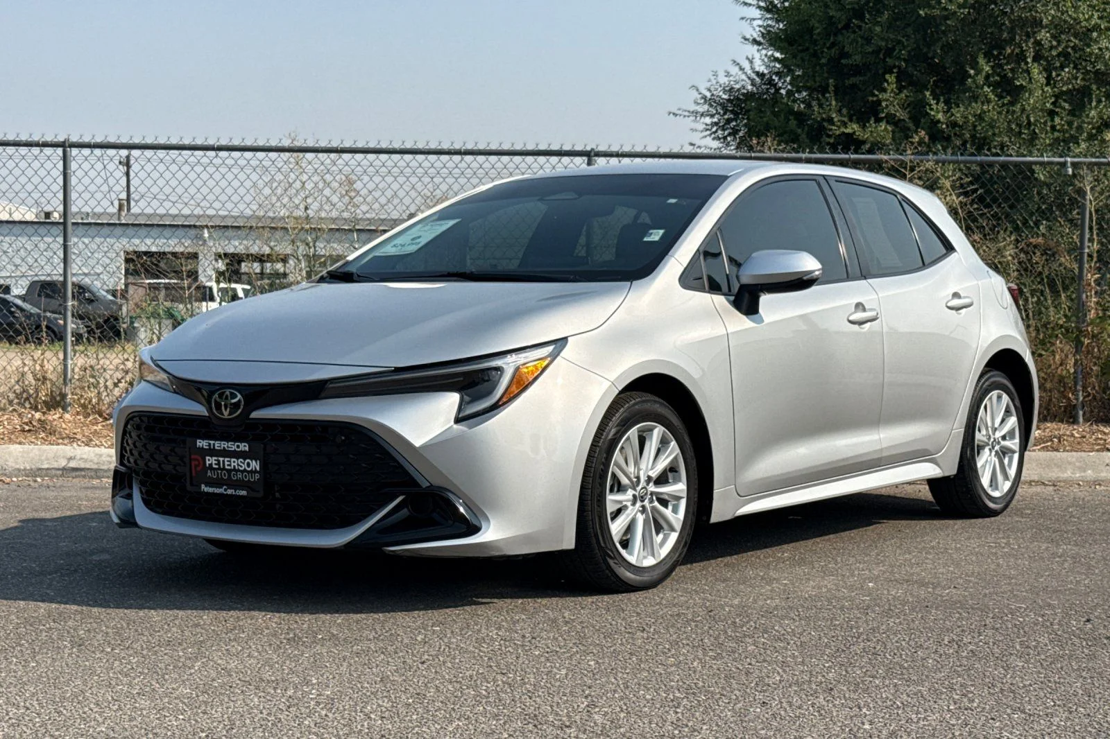 Used 2024 Silver Toyota SE image 7