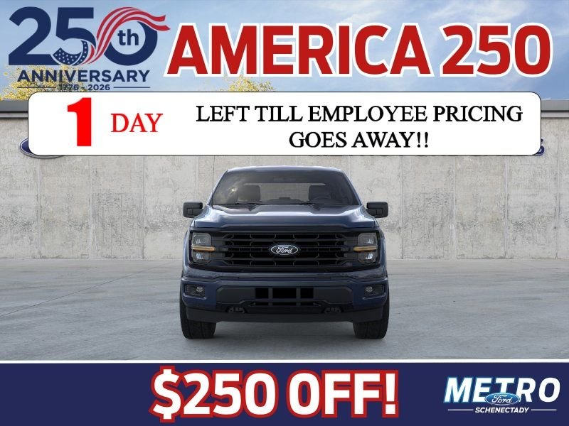 New 2026 Antimatter Blue Metallic Ford XLT image 7