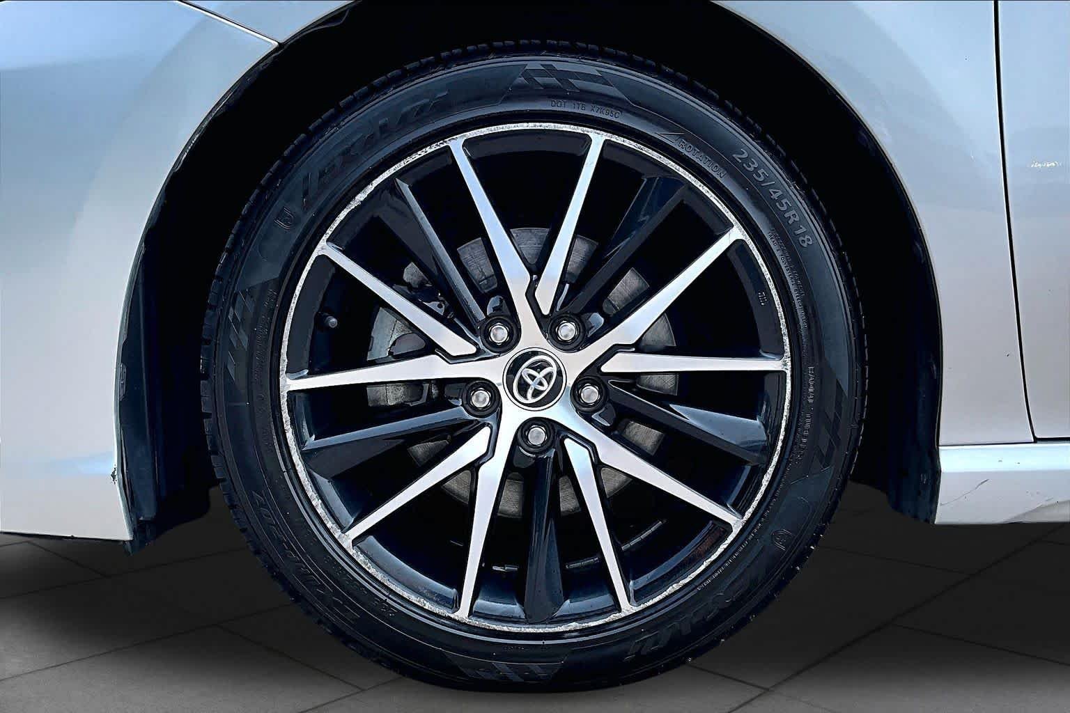Used 2022 Celestial Silver Metallic Toyota SE image 11