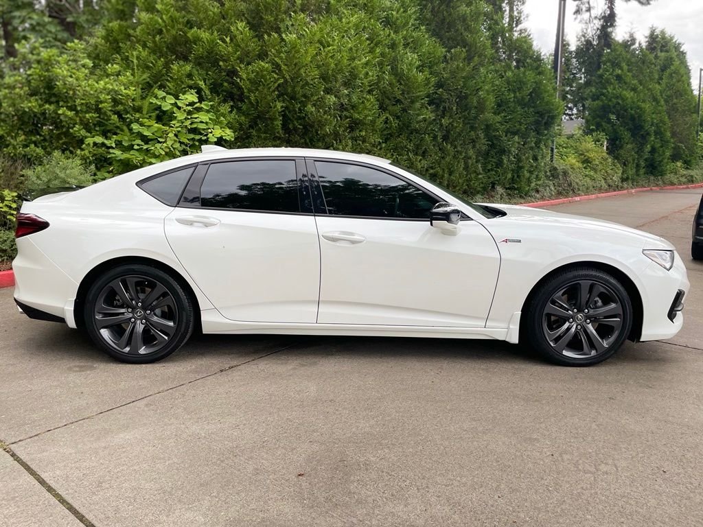 Used 2022 Platinum White Pearl Acura A-Spec Package image 2