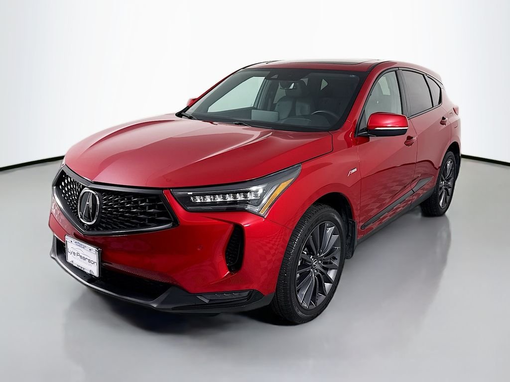 Used 2023 Red Acura A-Spec Advance Package image 1