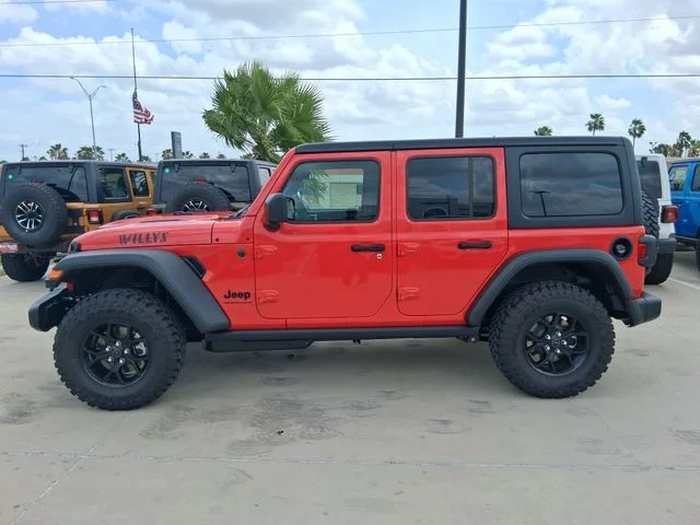 New 2026 Firecracker Red Clear-Coat Exterior Paint Jeep Willys image 4
